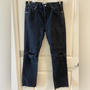 AGOLDE Cherie High Rise Straight Jeans